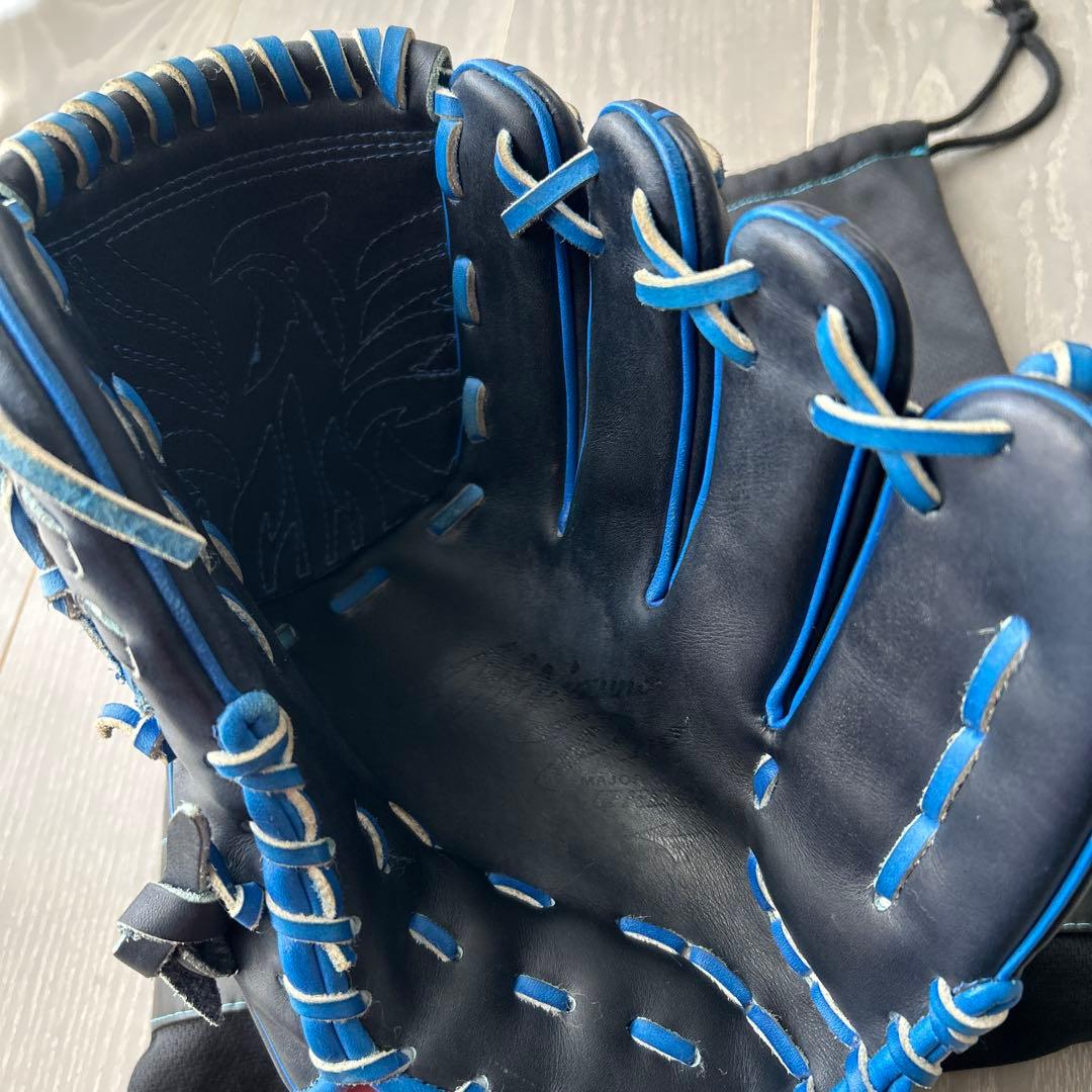 美品！ミズプロ 軟式投手用オーダーグローブ