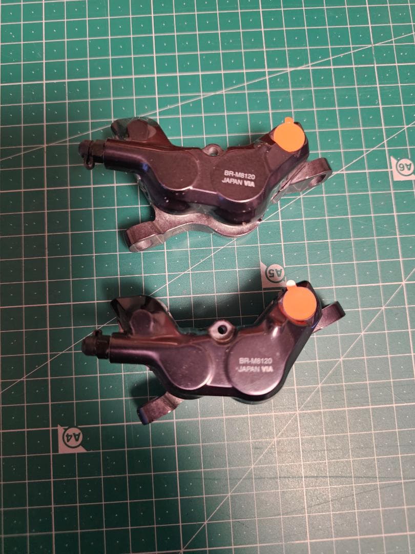 シマノ(BR-M8120)レジンパッド(N03A)フィン付 ハイドローリック