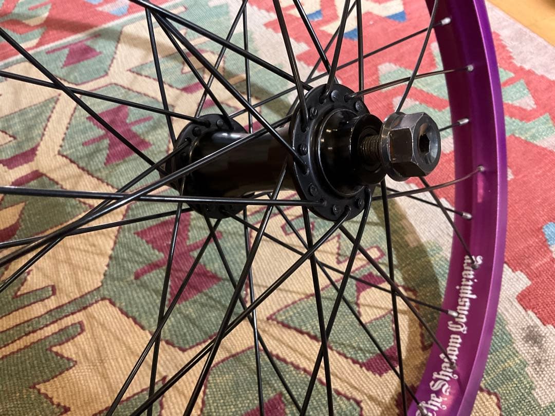 BMX フロント ホイール SHADOW フラットランドストリート パーク