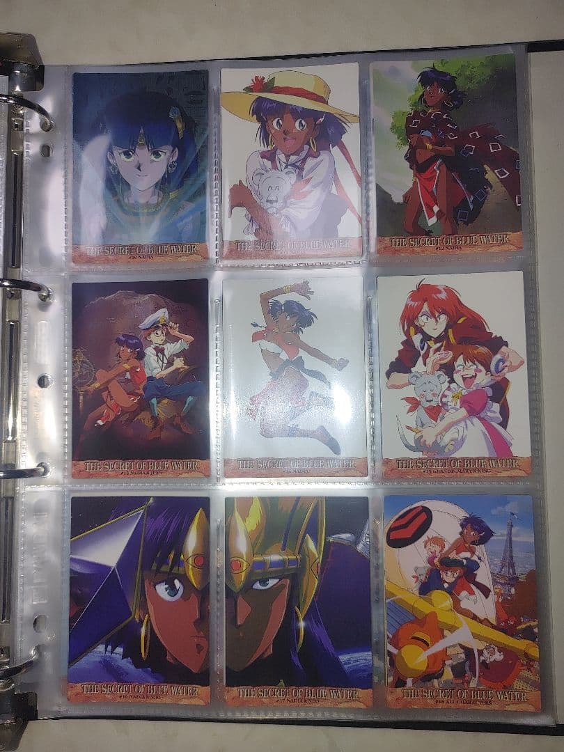 不思議の海のナディア　フルコンプリート品　1999年製　カード