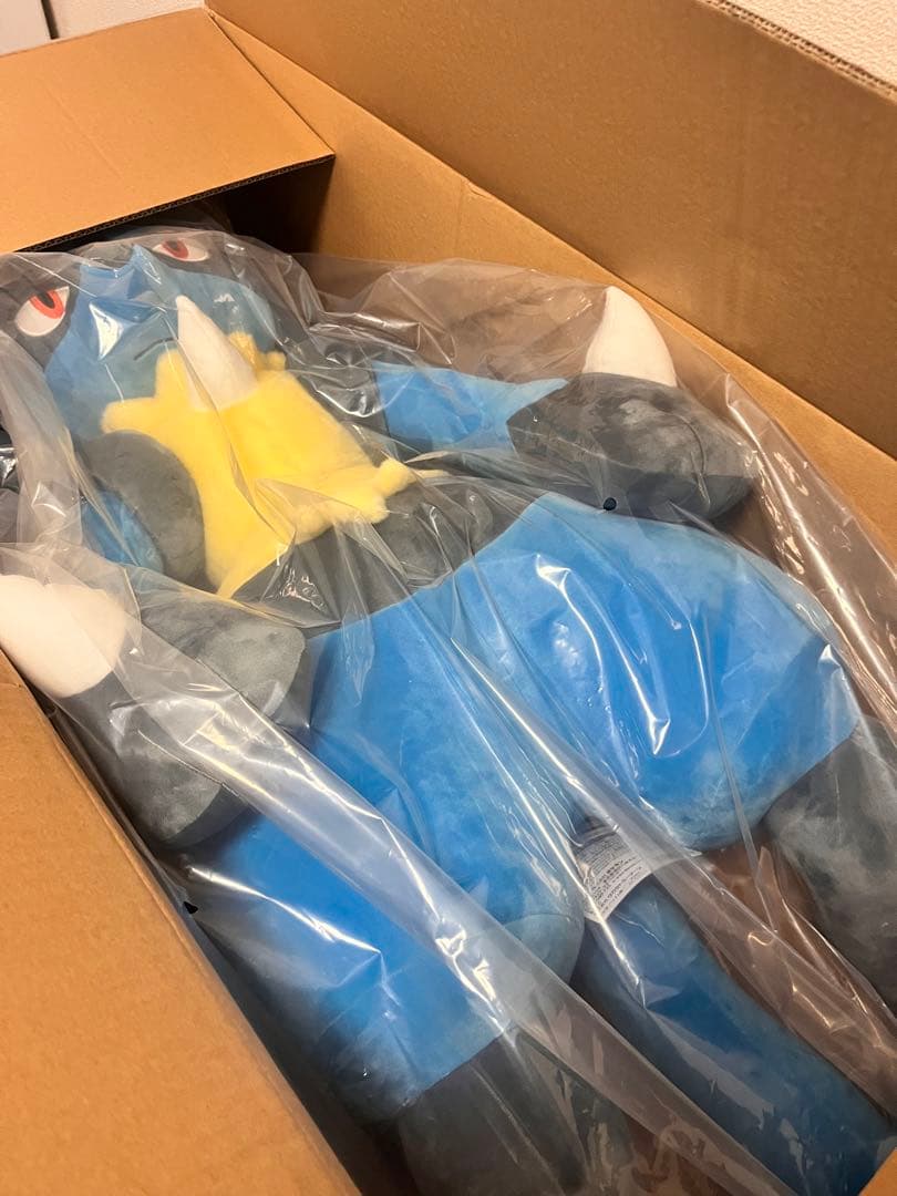 ポケモン　等身大ルカリオ ぬいぐるみ