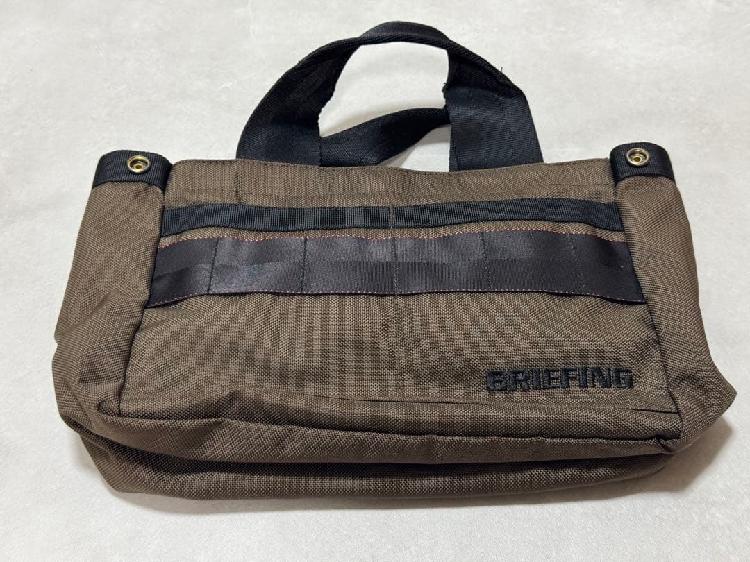 【BRIEFING】ブラウン　ゴルフ用カートバッグ