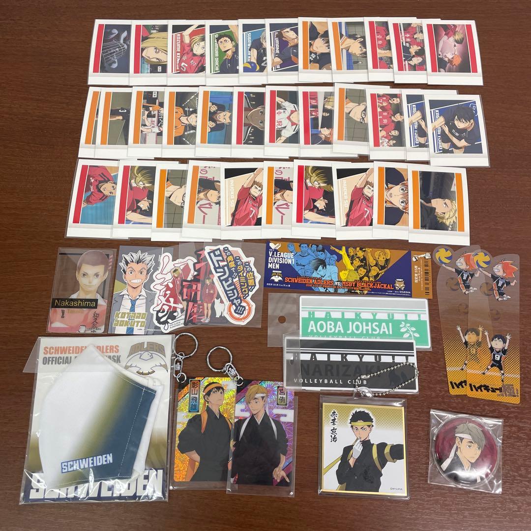 ❶ハイキュー!! ハイキュー展 色紙 コースター ポストカード 紙類 まとめ売り