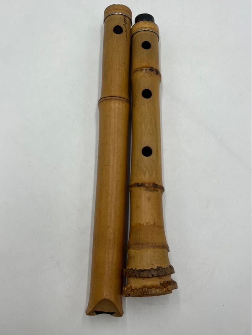 尺八　城閣　二印　和楽器