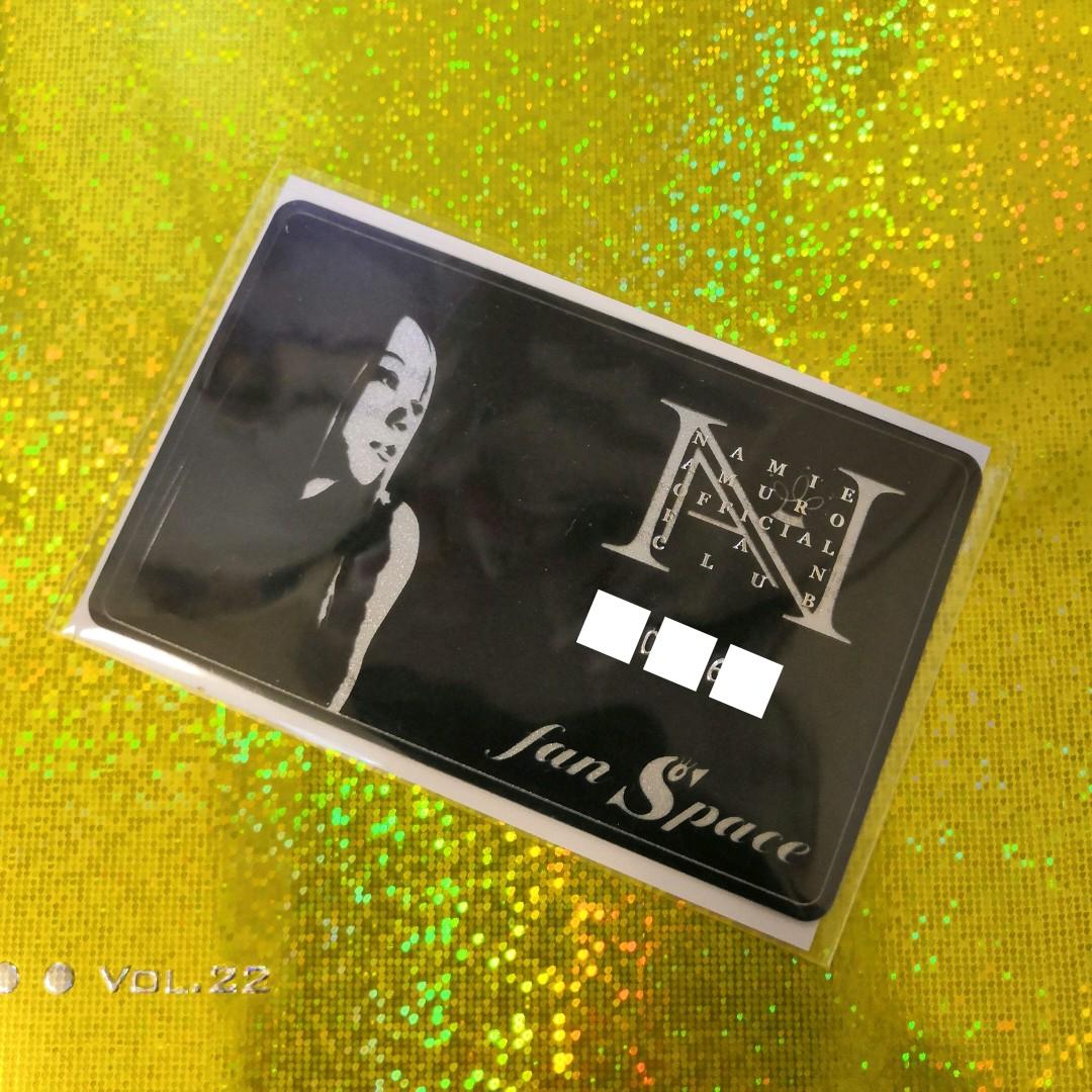 【レア】安室奈美恵 fan space 会報誌 8冊 ファンクラブ会員証