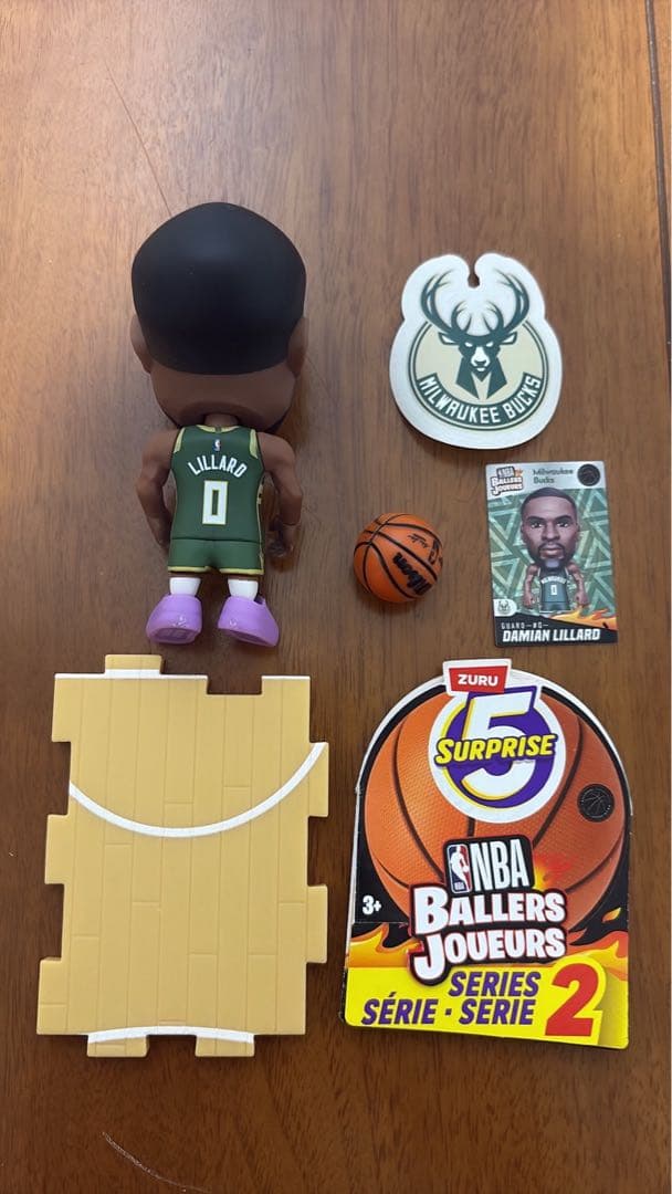 NBA Ballersフィギュアセット ルカ・ドンチッチ デイミアン・リラード