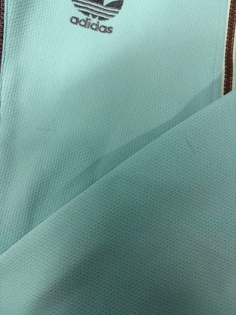 ［adidas］アディダス　 トラックジャケット　水色系　O 2512-222