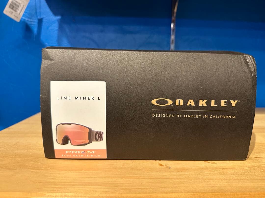 スキー・スノーボードアクセサリー Oakley Line Miner L Forged Iron PRIZM