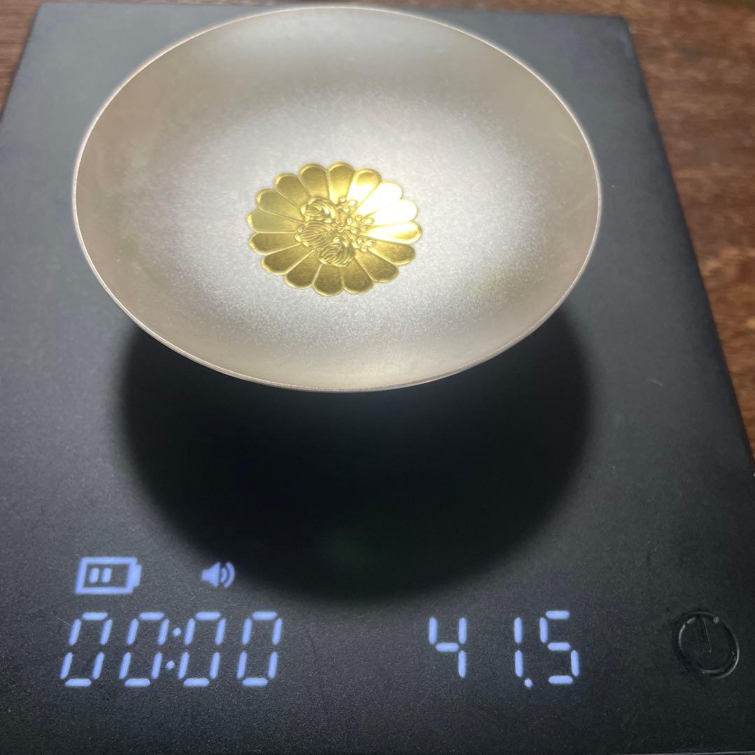 純銀製 銀杯　41.5g