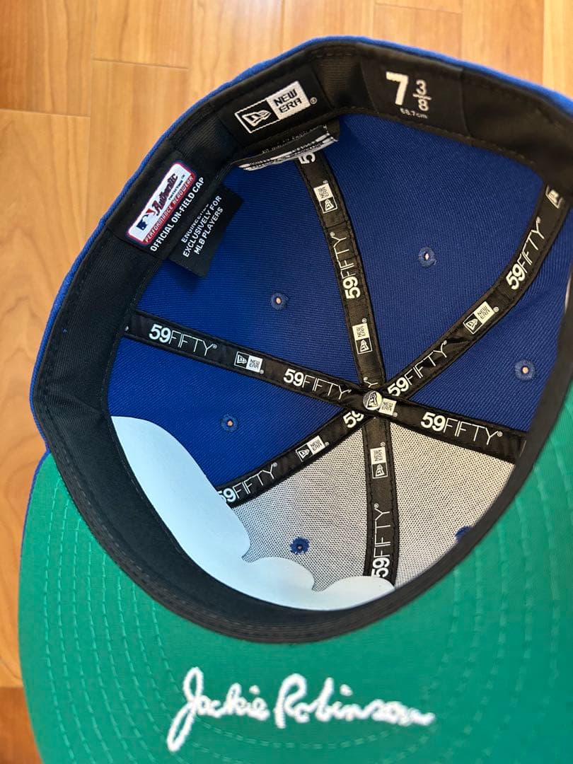 新品 カブス ニューエラ59FIFTYキャップ7 3/8ジャッキーロビンソンデー