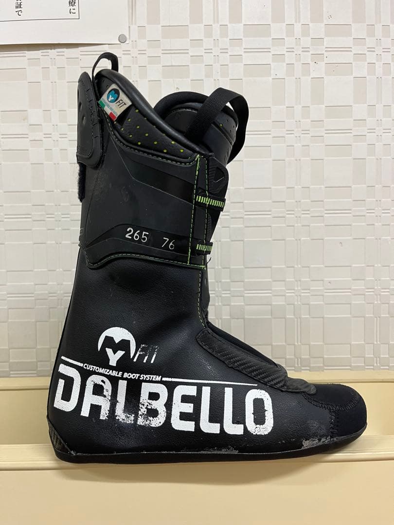 ダルベロ　DS R黒　130 26.0〜26.5