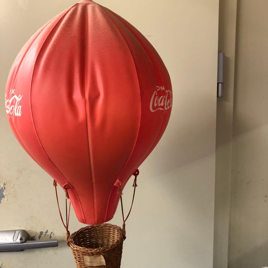 昭和　レトロ　コカコーラ　バルーン　気球
