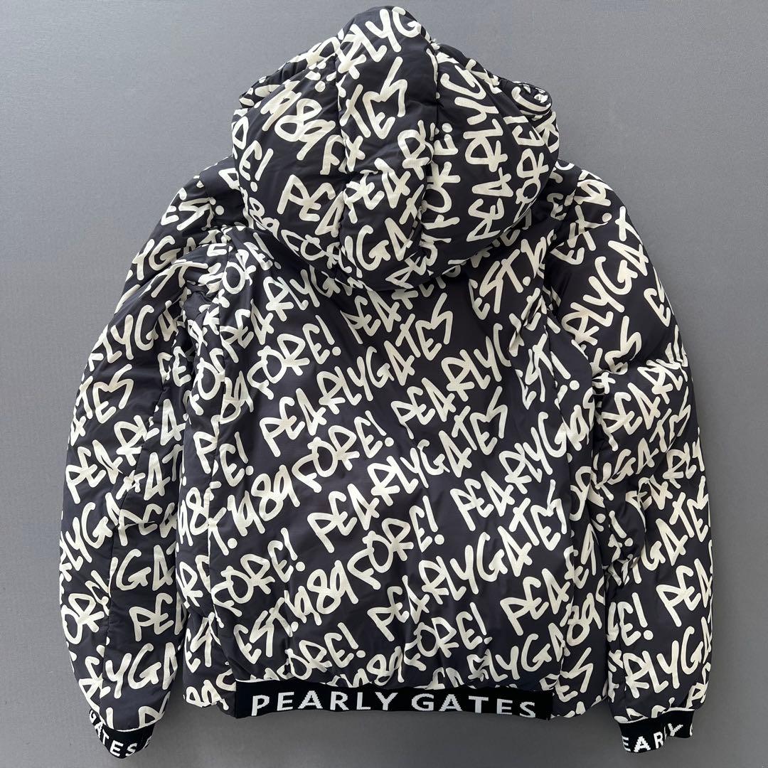 Pearly gates パーリーゲイツ　ダウンジャケット　総柄　レディース　M