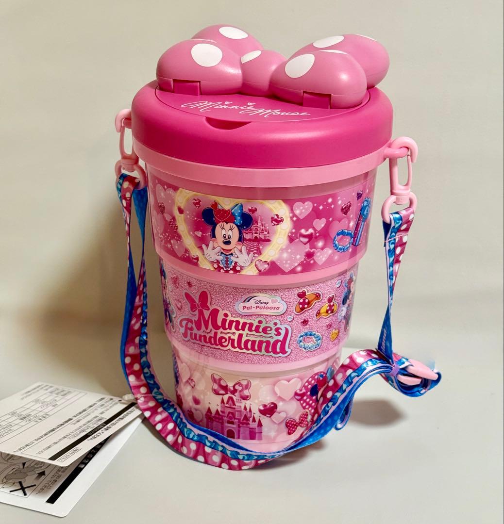 【未使用新品】パルパルーザ ミニーのファンダーランド ポップコーンバケット