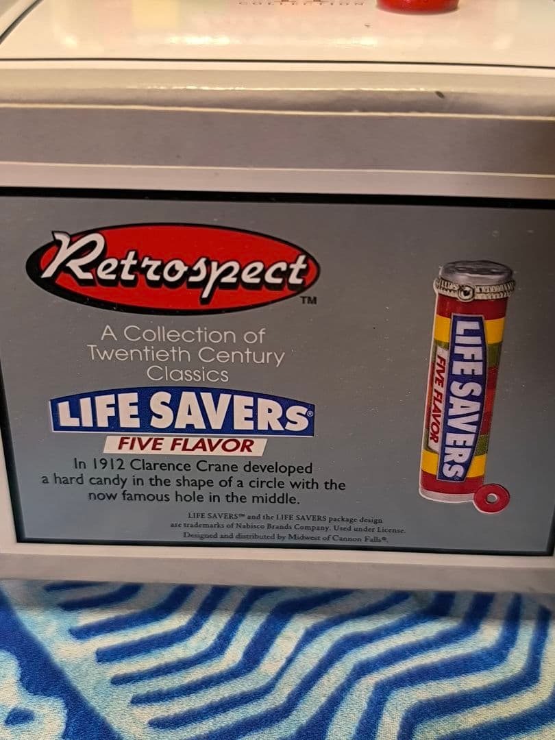 LIFE SAVERS Five Flavor キャンディヒンジボックス