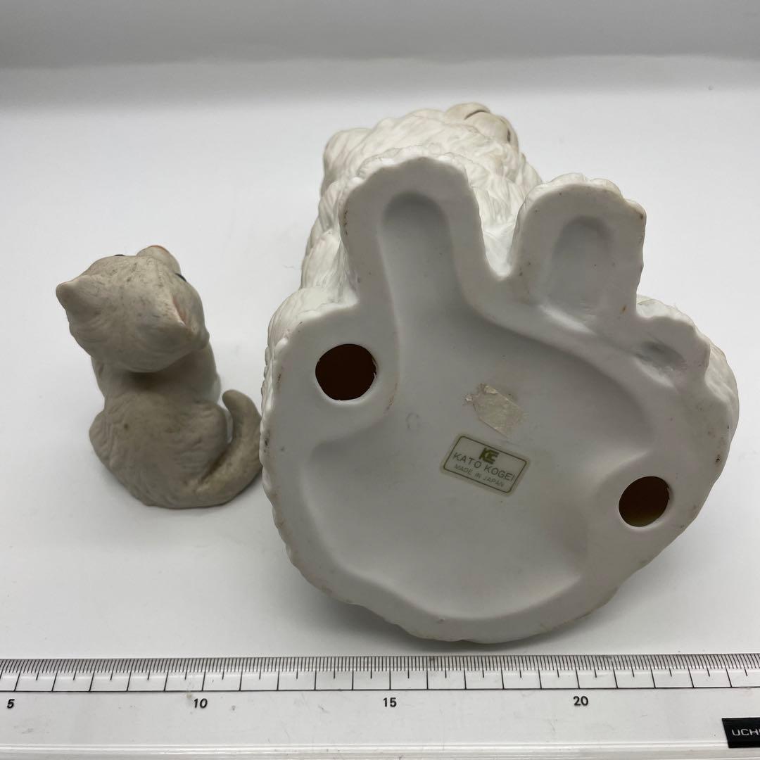 加藤工芸 猫の置物