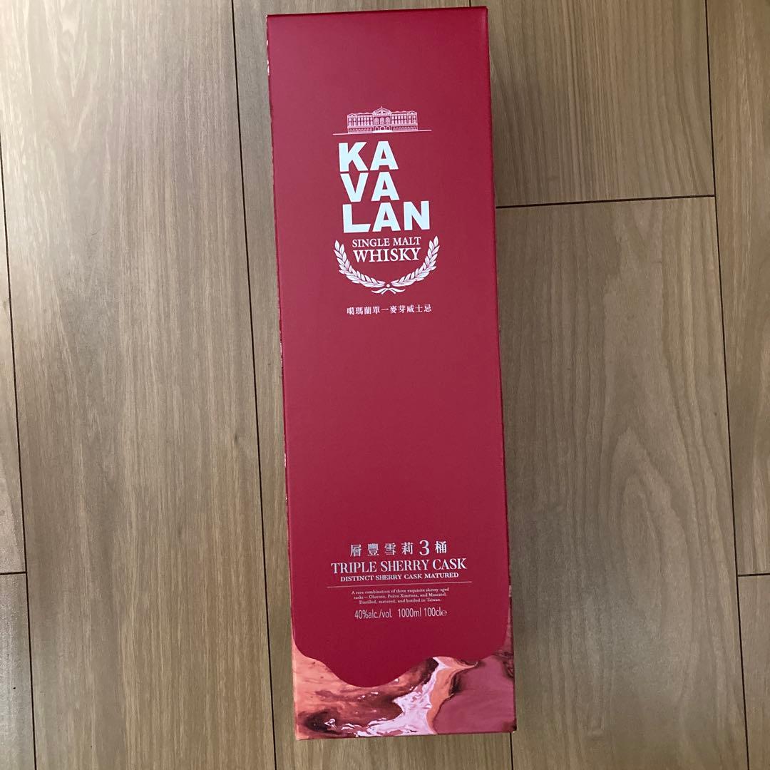 カバラン トリプルシェリーカスク ウイスキー 1000ml
