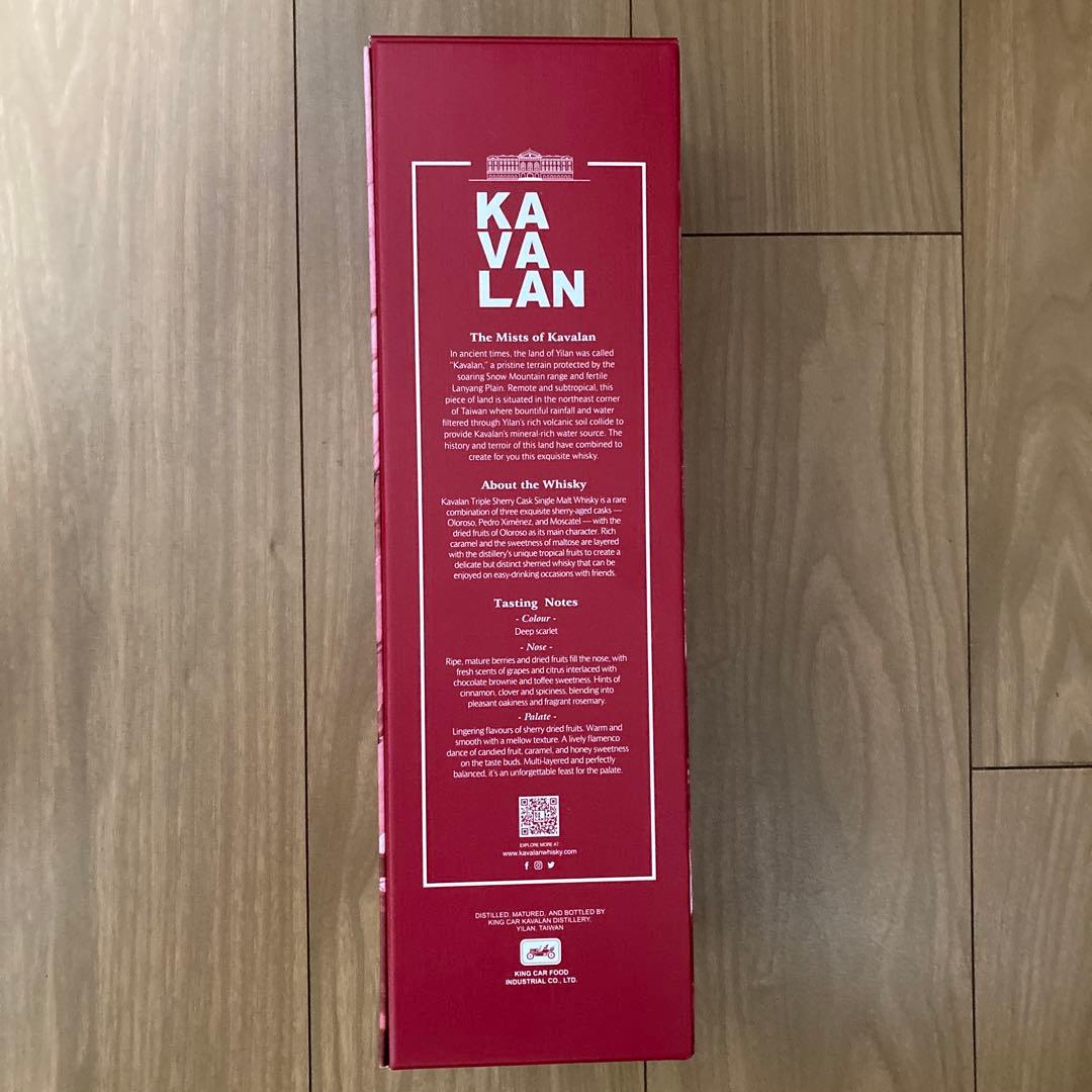 カバラン トリプルシェリーカスク ウイスキー 1000ml