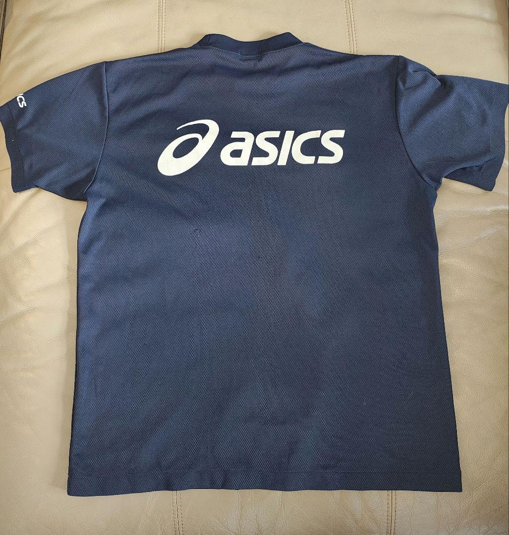 asics Tシャツ ネイビー Blazersロゴ
