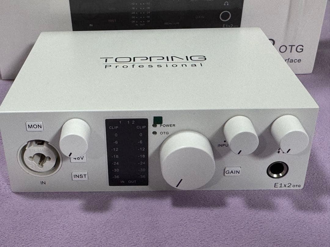 TOPPING Professional E1X2 OTG ホワイト