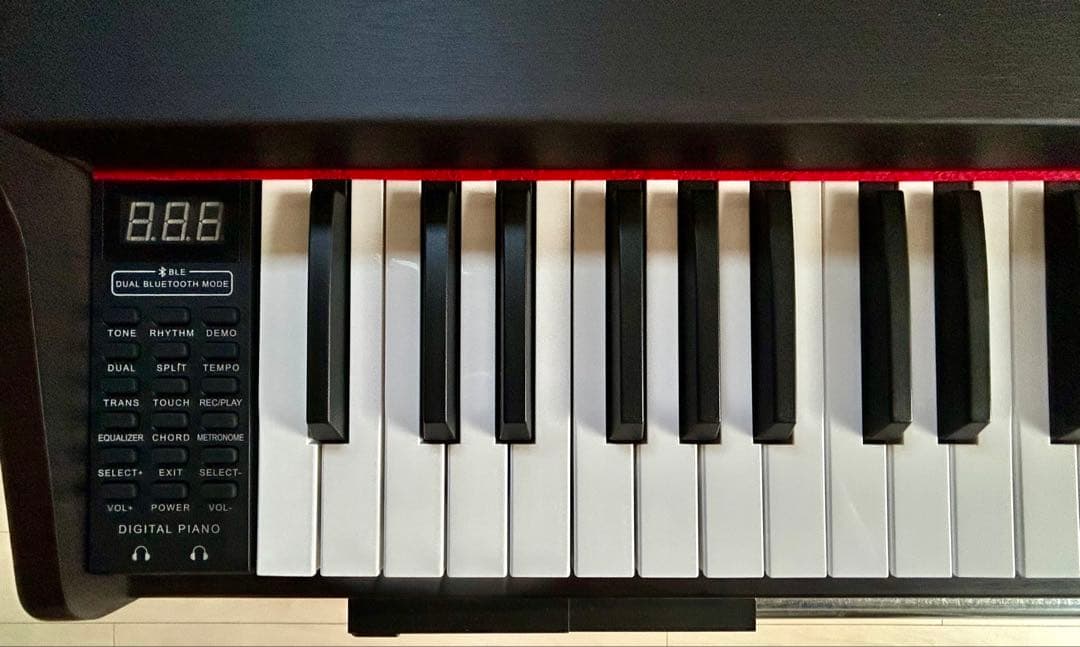 KIMFBAY 88鍵木目調電子ピアノ