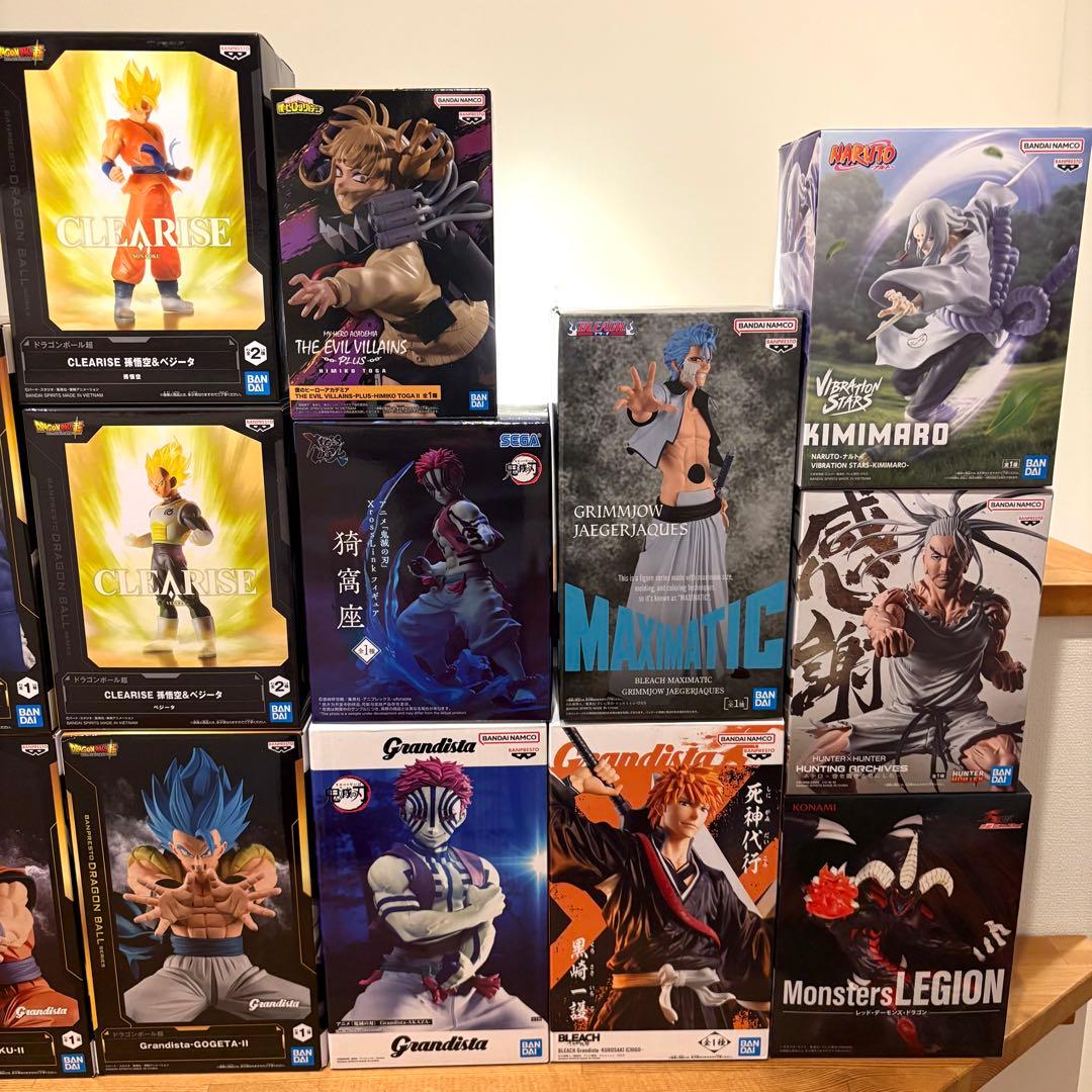 ジャンプ系フィギュア ワンピース ドラゴンボール19体盛り盛りセット!！