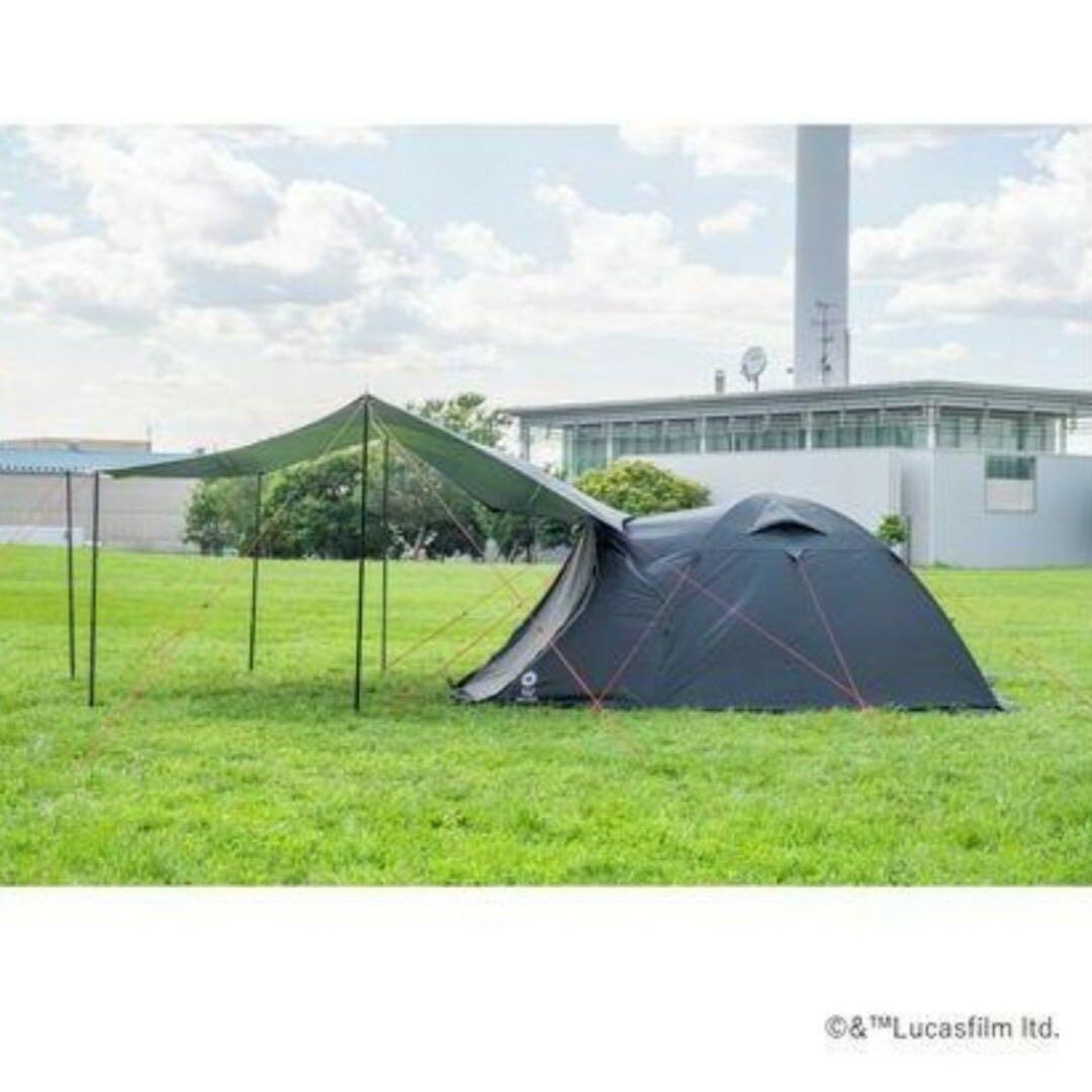 タラスブルバ ドームテント・オクタタープセット(帝国軍) カラー:ブラック