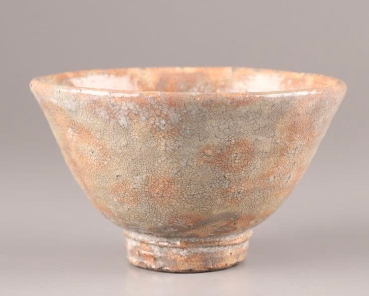 【大井戸茶碗　有楽 】古美術 朝鮮古陶磁器 李朝 青井戸 茶碗 時代物　喜左衛門