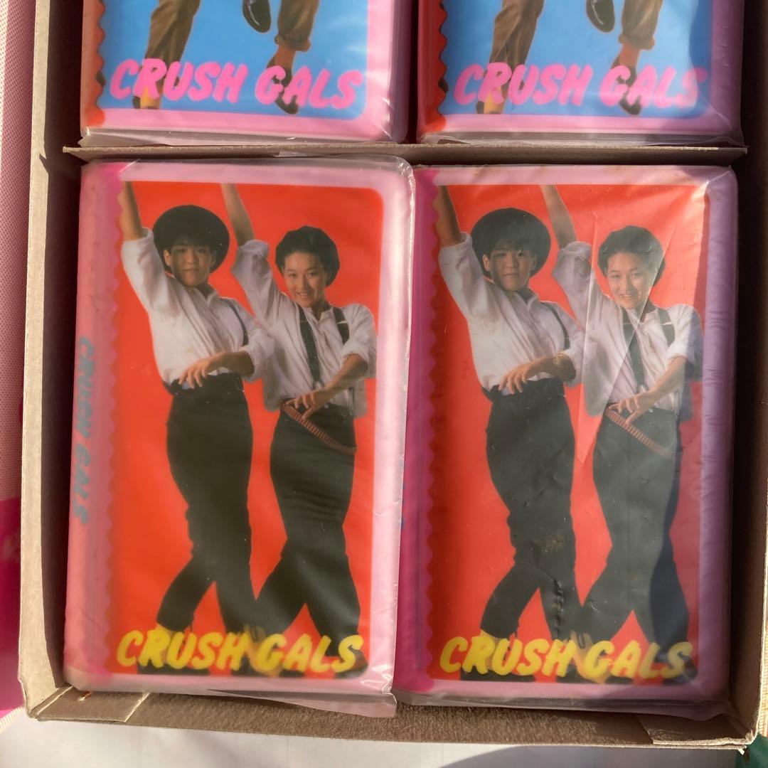 当時物クラッシュギャルズ未開封手帳1箱20個