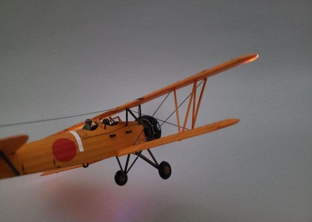 tomoya 九五式中間練習機(赤とんぼ) リアルモーターライズ完成品