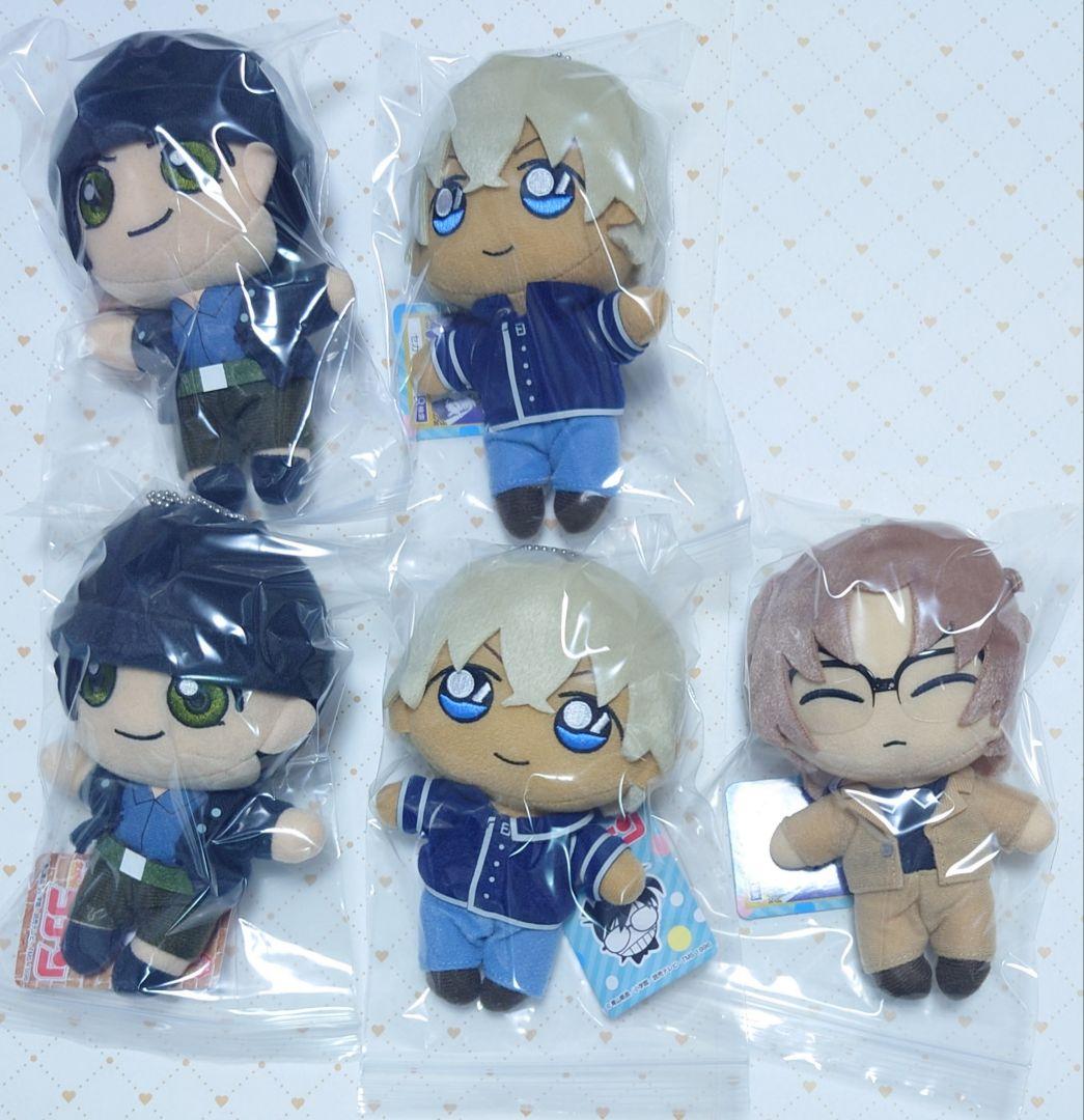 名探偵コナン　ぬいぐるみ　マスコット　赤井　安室　沖矢　哀