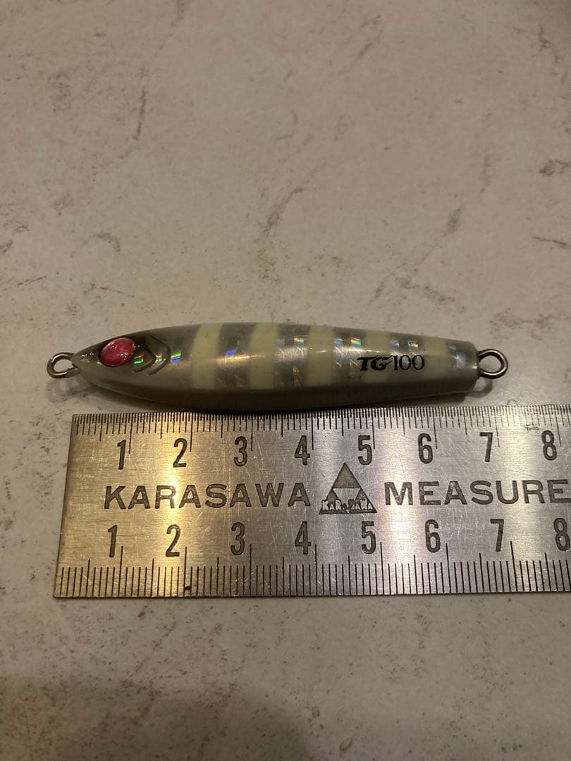 ザウルス　ヒラジグラTG 80g ハヤブサ　ジャックアイTG100g