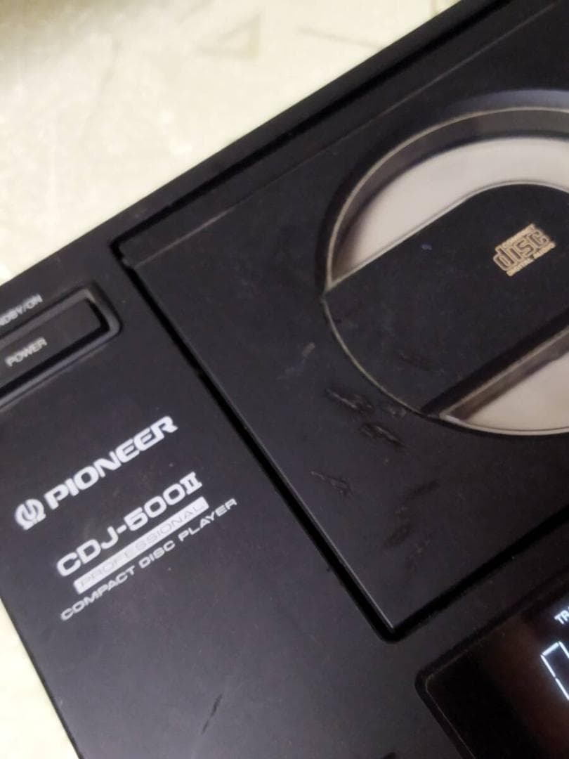 Pioneer パイオニア CDJ-500II　プレーヤー　 通電確認　箱付き