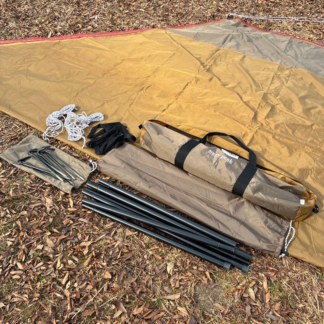 スノーピーク アメニティタープヘキサlセット タープ TP-851SR