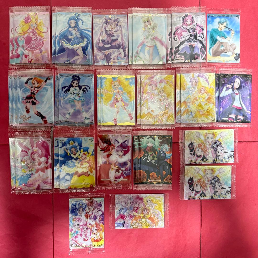期間限定‼️新品 プリキュア ウエハース セット N R SR SSR まとめ売り