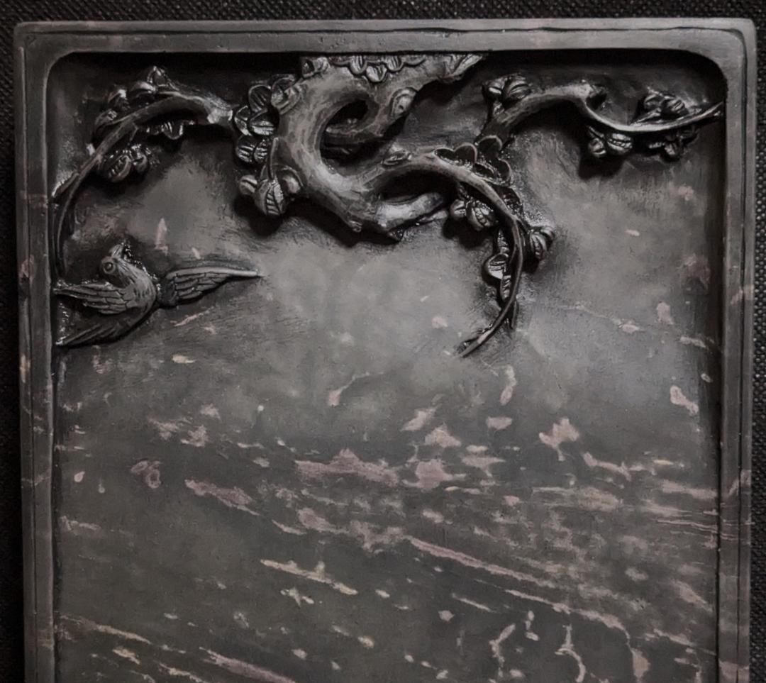 【RITAO CHAN公式アカウント04】◆端渓硯（鷓鴣斑・蕉葉白／十吋）