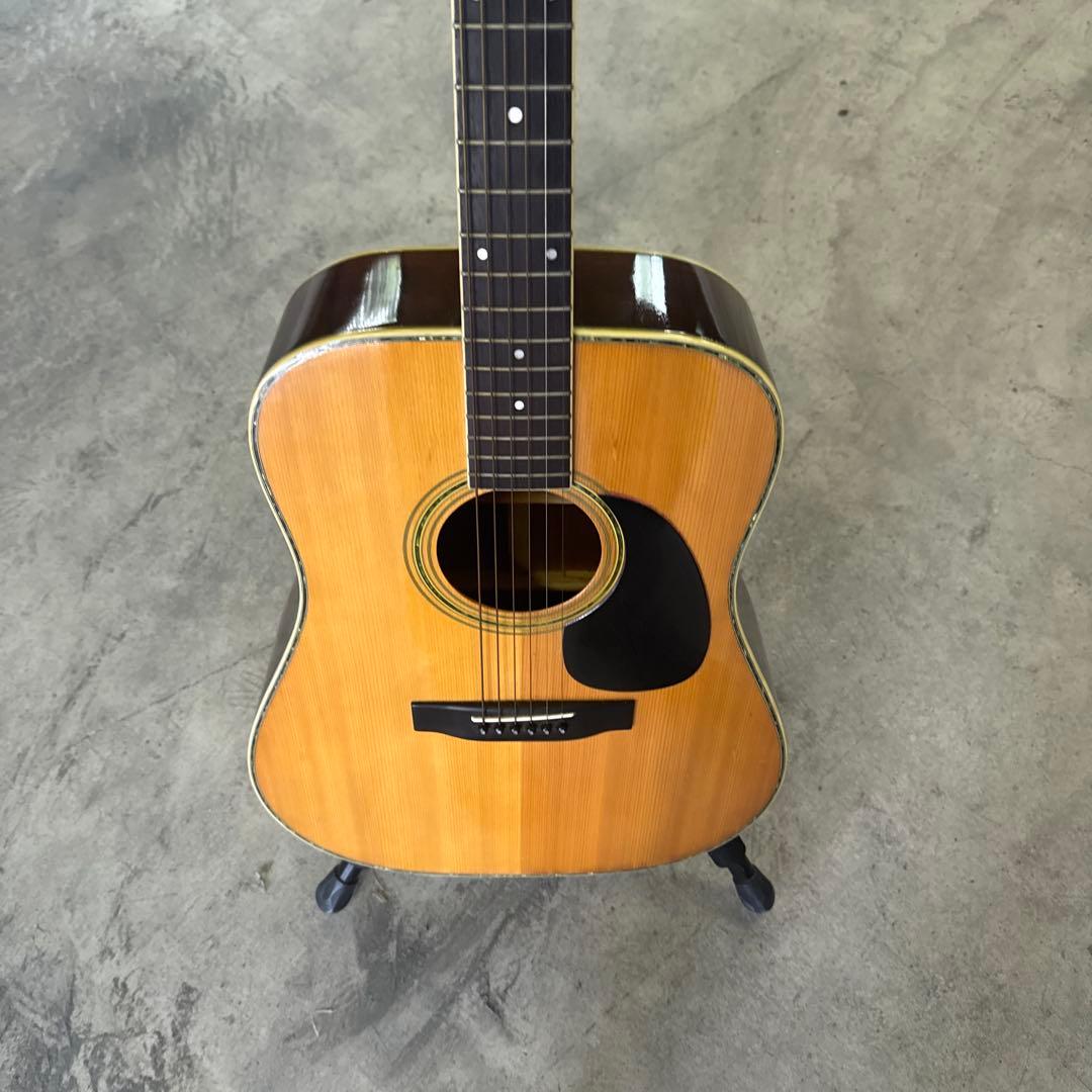 Morris W-30 アコースティックギター　ケース付き難あり