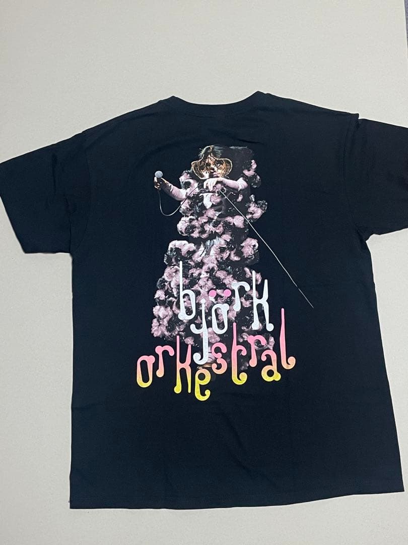 Bjork ビョーク orchestral オーケストラル Tシャツ　黒　XL