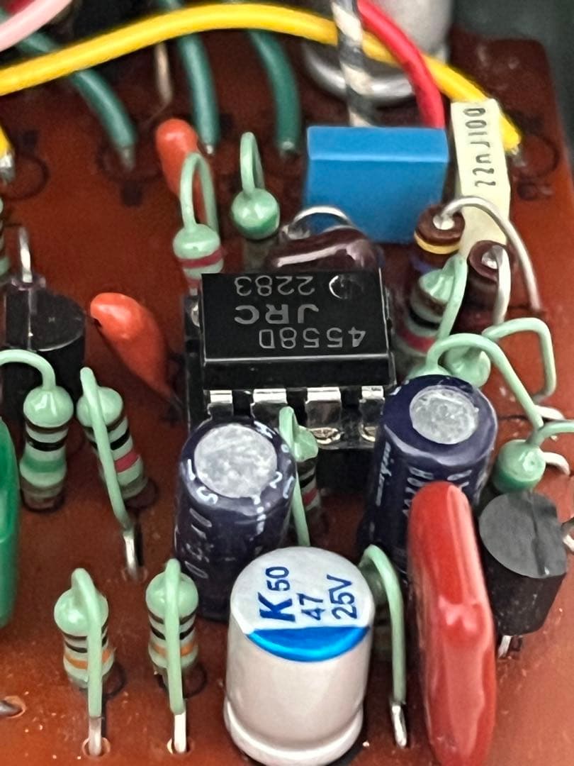 初代81年製Ibanez Tube Screamer (交換パーツ有り)