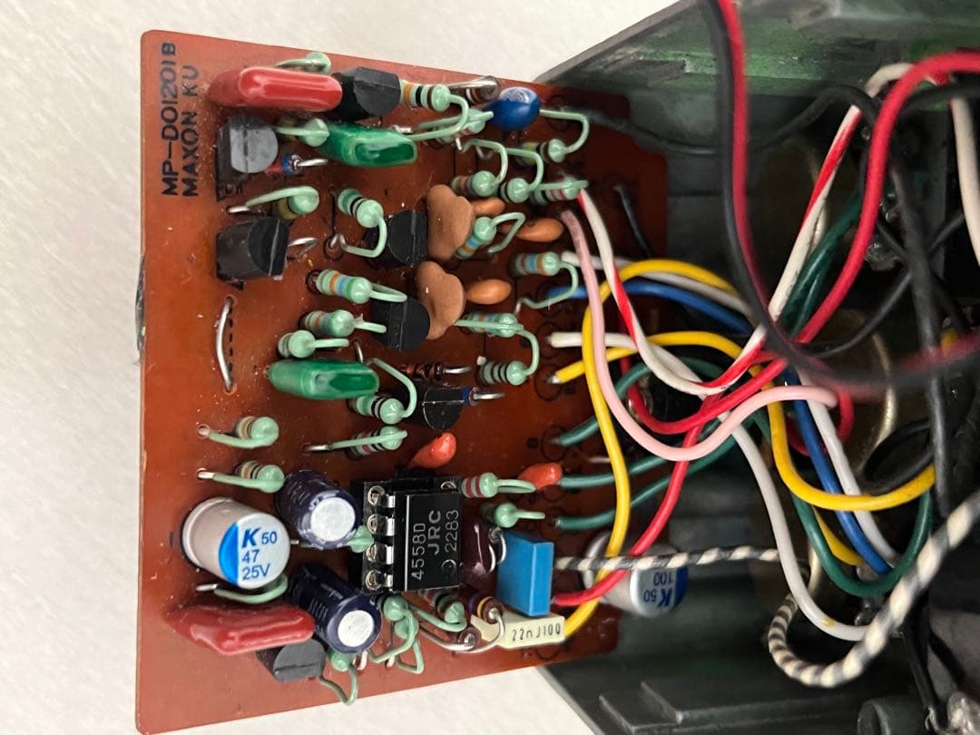 初代81年製Ibanez Tube Screamer (交換パーツ有り)