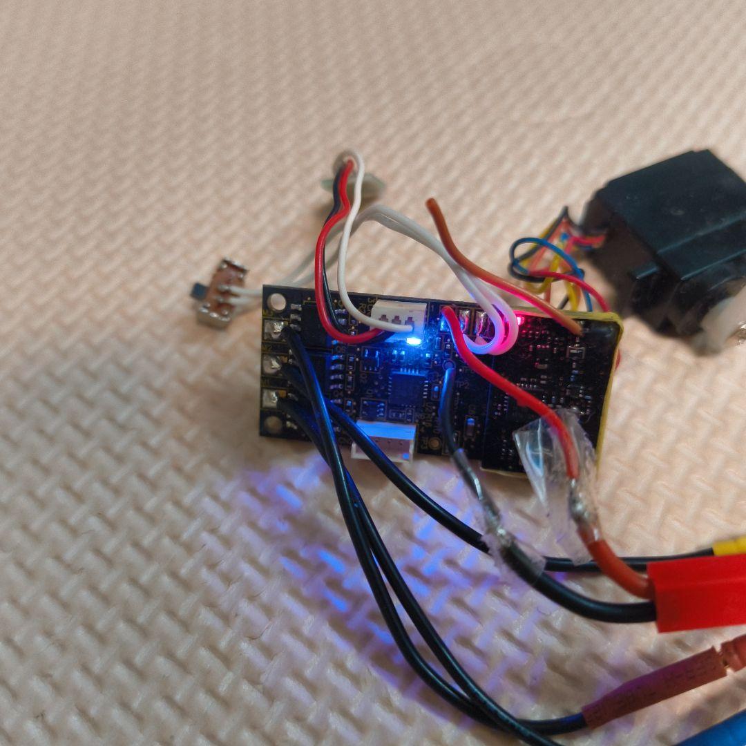 MINI アンプ 赤ブラシレスモーターセット