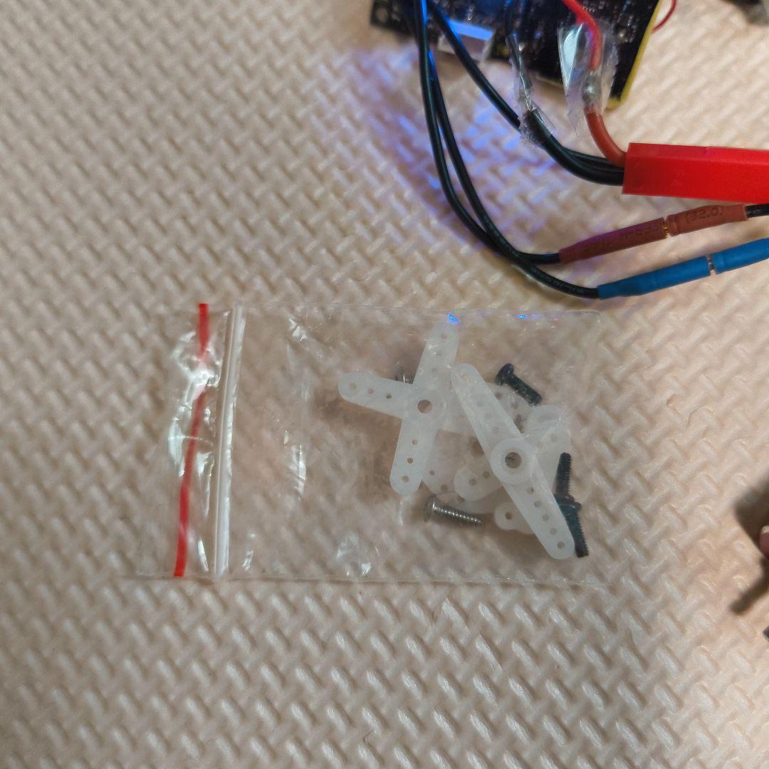 MINI アンプ 赤ブラシレスモーターセット