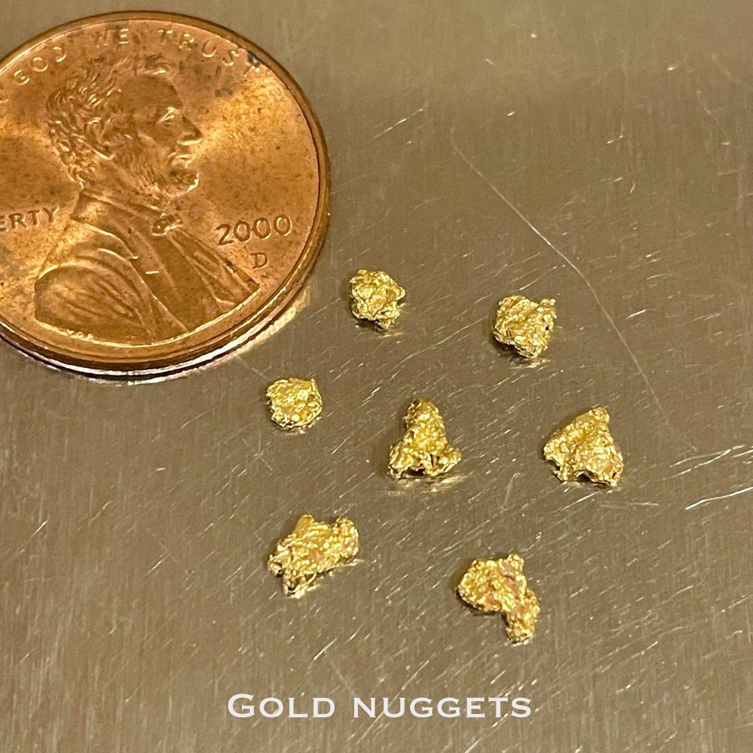 Gold nuggets 自然金 Colorado 0.5g (1)