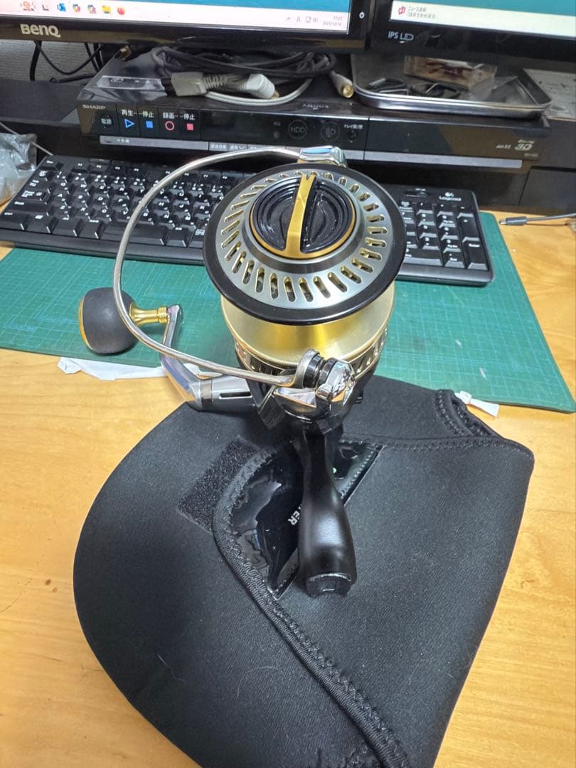 シマノ　13ステラSW18000HG　SOMスプール、ノブ付き!!