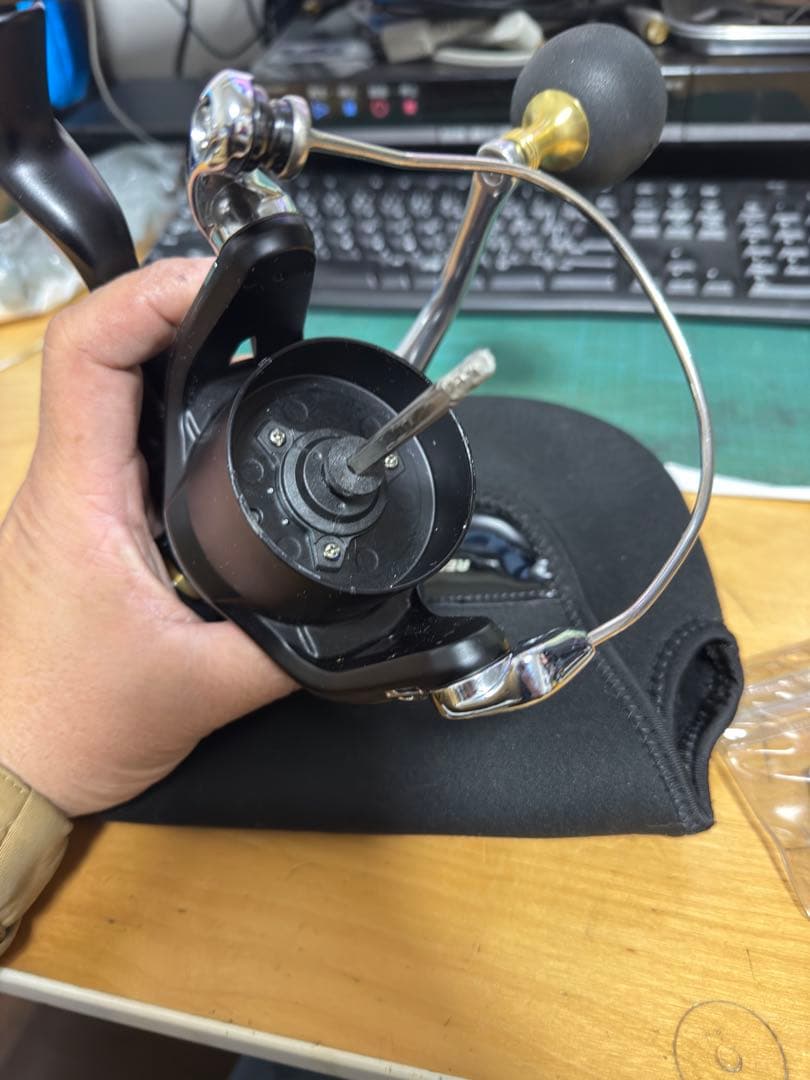 シマノ　13ステラSW18000HG　SOMスプール、ノブ付き!!