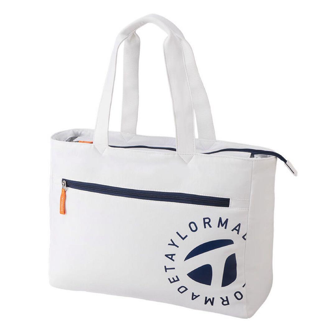 新品　ボストンバッグ　トートバッグ　テーラーメイド　ホワイト