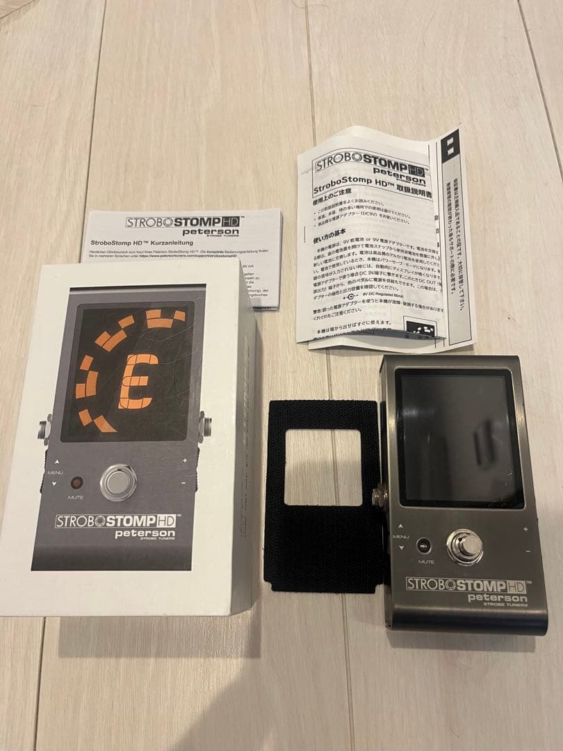 Peterson STROBO STOMP HD チューナー