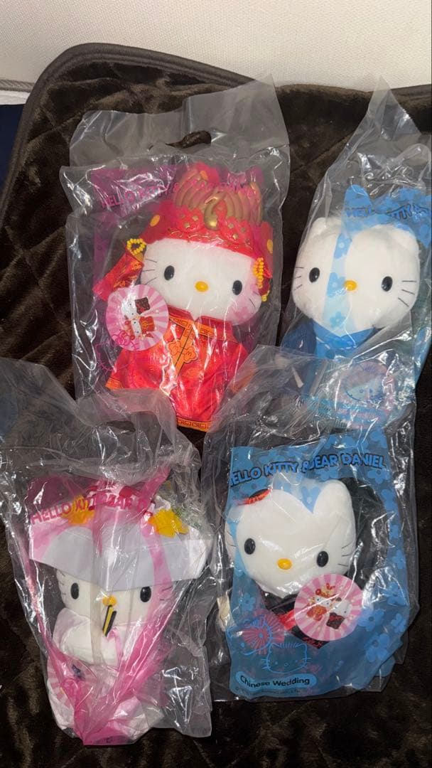 マクドナルド ハッピーセット ハローキティ＆ディアダニエル 未開封4体セット