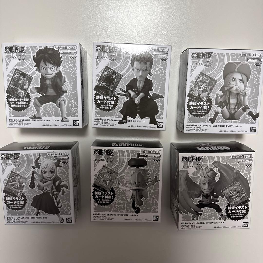 【未開封】美品　レカフィグ ワンピース 6種フルコンプセット