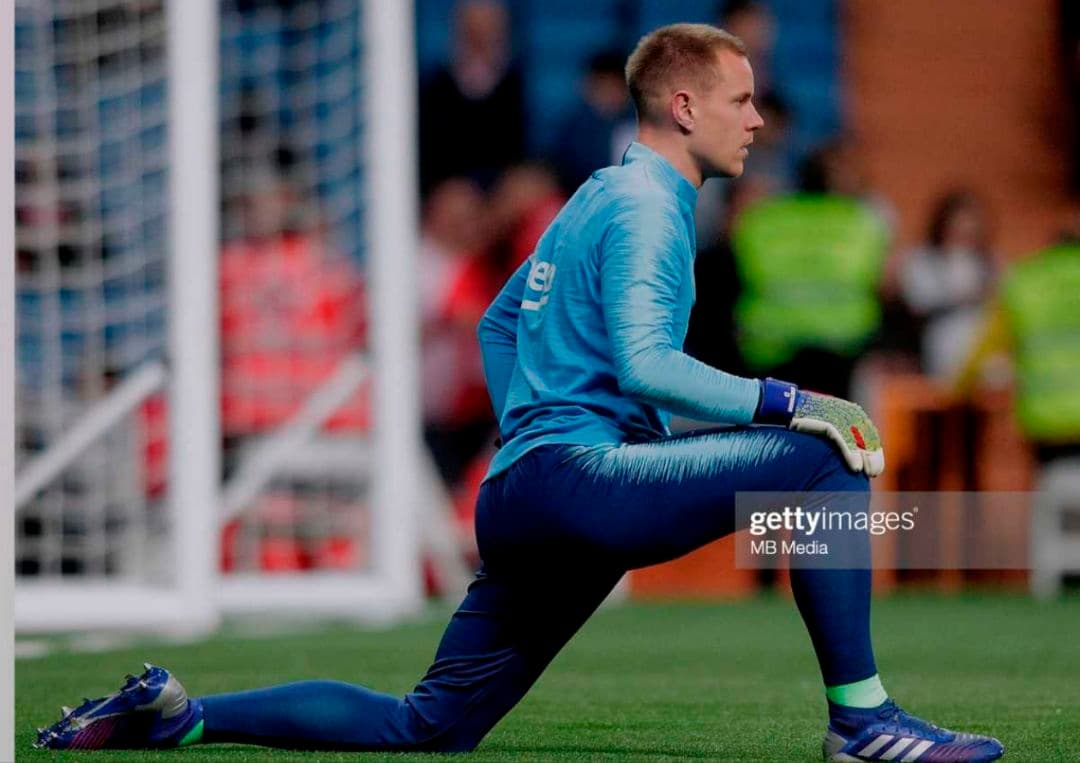 テアシュテーゲン 実使用スパイク FCバルセロナ サッカー アディダス メッシ